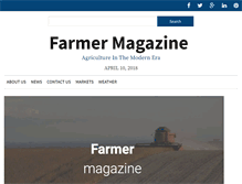 Tablet Screenshot of farmermag.net